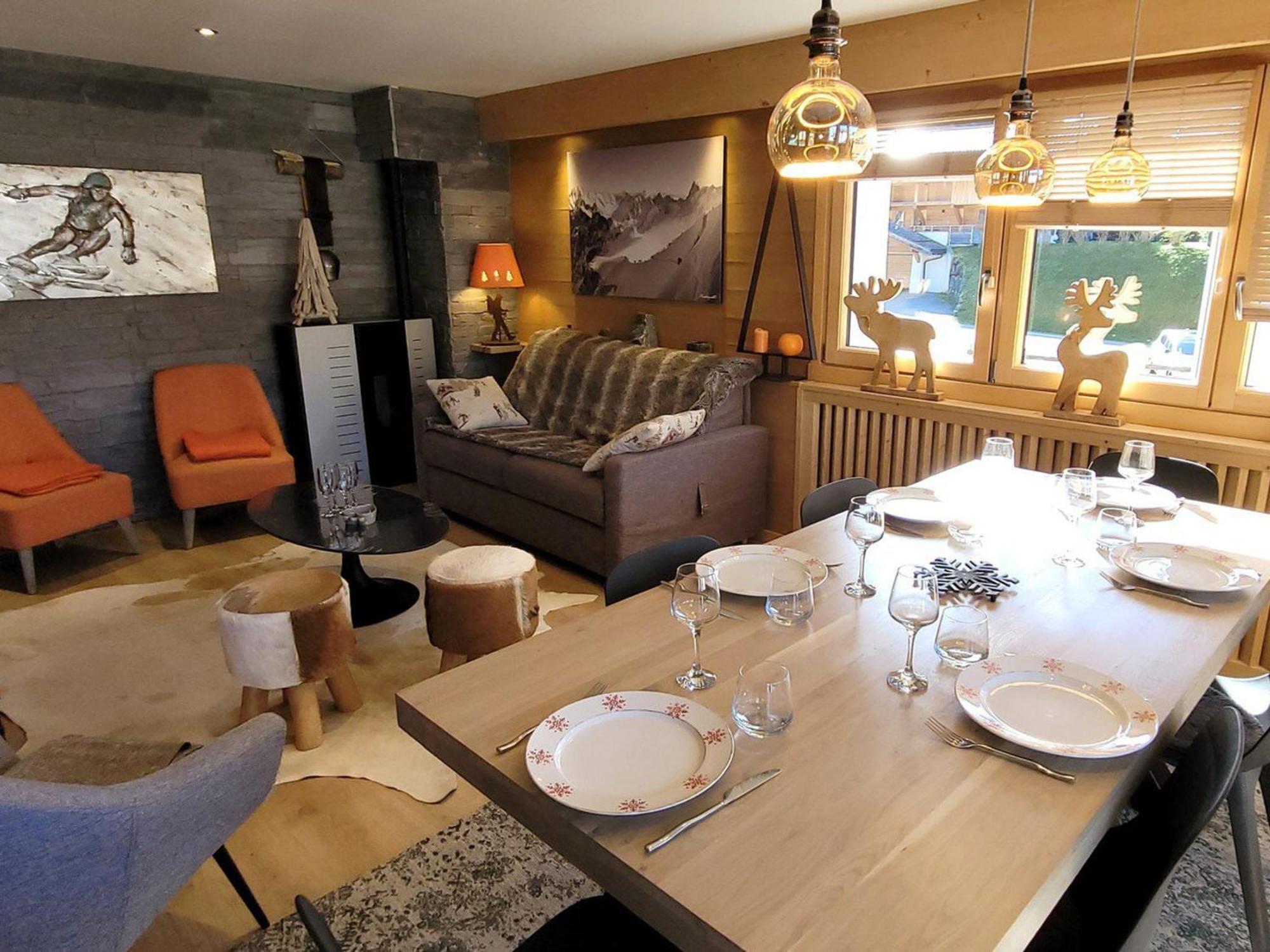 Appartement T3 Renove, Centre Les Gets, Proche Pistes, 6 Pers, Balcon, Parking, Equipements Complets - Fr-1-598-30 외부 사진